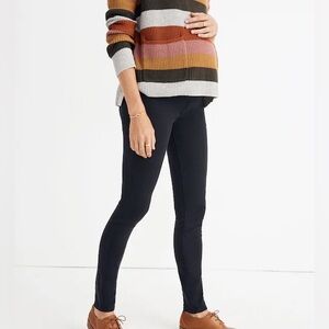 maternity over-the-belly skinny jeans in lunar wash: tencel ™ denim edition